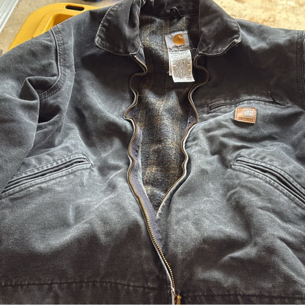 Carhartt Men's Dark Gray Military Jacket